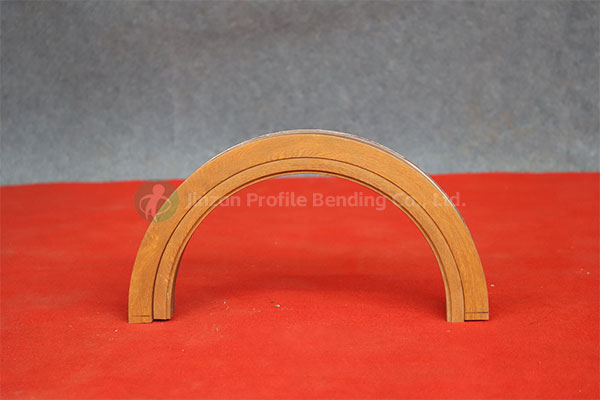 Aluminum-Clad Wood Profile Bending