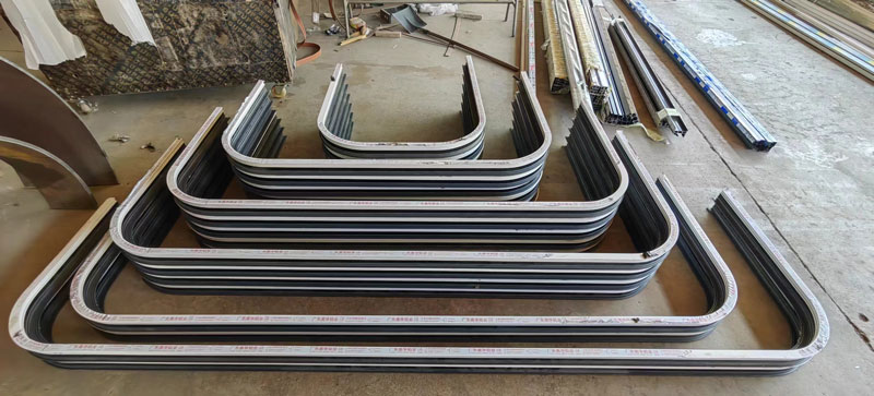 Broken Bridge Aluminum 70 Frame Two-Corner Arc Integral Bending